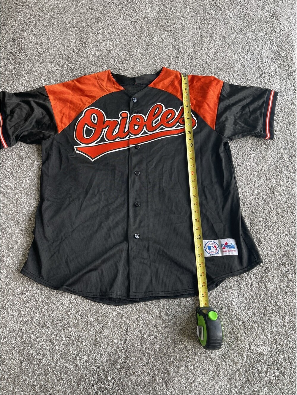 Majestic Baltimore Orioles Cal Ripken Jr #8 Black Baseball Jersey